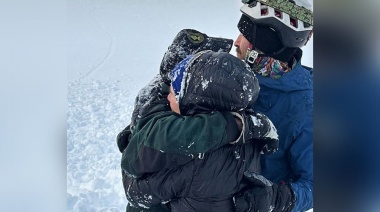 Rescatan a una pareja tras una avalancha en el Valle de Olum