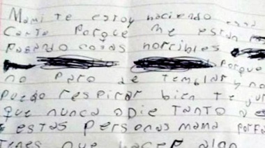 Bullying : Una niña de 12 años le escribió una carta a su mamá para contarle cuánto sufre: “No paro de temblar y no puedo respirar bien”