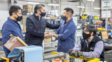 Martín Perez:"Los trabajadores que hoy hacen crecer esta planta son un ejemplo a seguir"