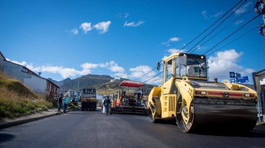 Walter Vuoto recorrió la repavimentación del Barrio La Cantera
