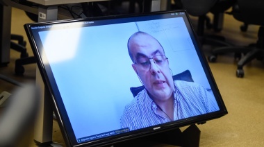 El Ministro de Energía de Tierra del Fuego, Alejandro Aguirre, presentó en Diputados su plan de producción de hidrógeno verde