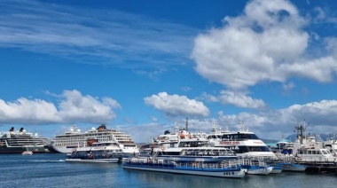 "Nuestro aeropuerto está entre los 8 con más circulación de pasajeros de todo el país. y nuestra temporada de cruceros, con más de 500 recaladas en esta época estival."