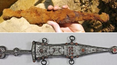 Un lujoso puñal testigo de la masacre de tres legiones romanas recobra su aspecto 2.000 años después