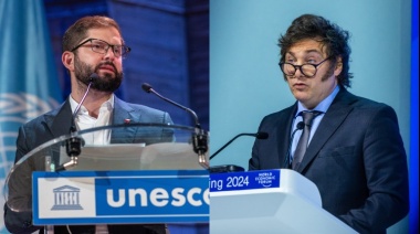 En el Gobierno ven “motivaciones políticas” detrás del reclamo de Boric a Milei por el incidente fronterizo con los paneles solares