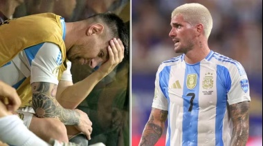 De Paul reveló que vieron llorar a Messi en las pantallas del estadio: “Ahí dijimos que había que ganar por él”