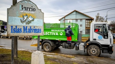 La recolección selectiva de residuos en marcha .