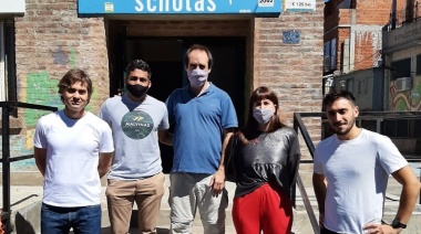 Sciurano se reunió en Buenos Aires con referentes de la organización Scholas Ocurrentes