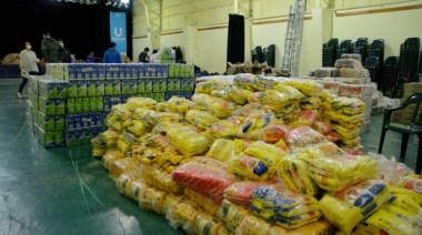 Marcucci: “La Municipalidad hace todo lo posible para resolver la demanda de alimentos que crece día a día”