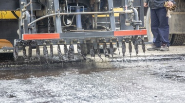 La Municipalidad capacitó al personal del área, en Riego asfáltico