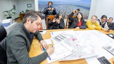 Martín Perez avanza con gestiones para la construcción de un nuevo puente en Río Grande