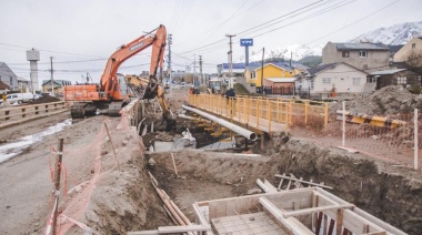 Seguirán los cortes temporarios por trabajos en el puente de Perito Moreno