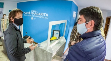 Martín Perez puso en funcionamiento el anexo N°1 del centro médico Mamá Margarita