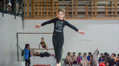 150 Jóvenes brillan en el Encuentro de Gimnasia Artística del IMD