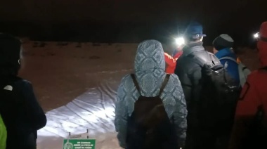 Los vecinos disfrutaron un paisaje distinto en la "Caminata Nocturna" organizada por el IMD
