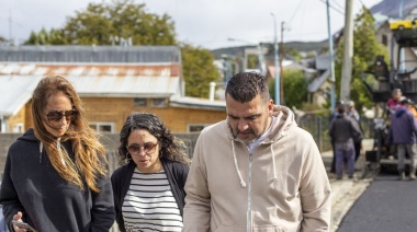 El intendente recorrió las obras de la Segunda Etapa del Plan de obras que avanza de manera sostenida