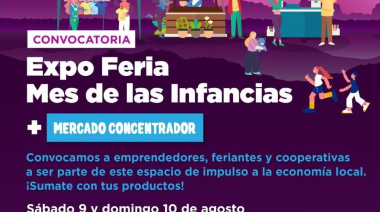 Convocan a feriantes y emprendedores para participar de la Expo Feria y Mercado Concentrador
