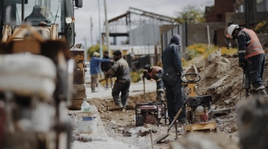 Comenzaron las obras en calle Facundo Quiroga