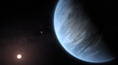 Por primera vez, detectan agua en la atmósfera de un exoplaneta “potencialmente habitable”
