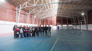 Después de 15 años, el gimnasio del Monseñor Aleman fue concluido