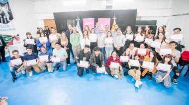 78 vecinos se capacitaron con los cursos de Empleo y Formación labora de la Municipalidad de Ushuaia