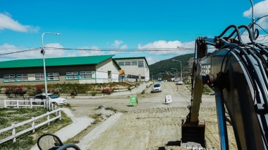La Municipalidad de Ushuaia comenzó la obra de pavimentación en calles del barrio Pipo