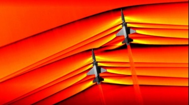 NASA: las fascinantes imágenes de las ondas de choque de aviones supersónicos captadas por primera vez
