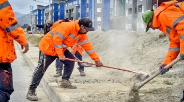 Continúan los trabajos de mantenimiento en distintos sectores de la ciudad
