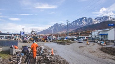 A buen ritmo avanza la obra en la rotonda del Río Pipo