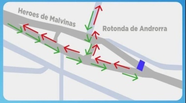 Jornada de limpieza en Los Morros y reparación de la rotonda de Andorra