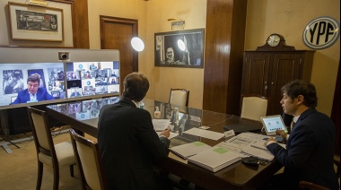 El gobernador Kicillof brinda asistencia financiera a intendentes