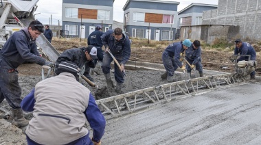 Avanzan las obras de urbanización en distintos barrios de la ciudad