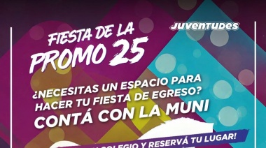 Abren la inscripciones al programa Fiesta de la Promo 2025