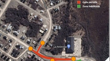 Tolhuin; Avances en la pavimentación de calle Los Ñires