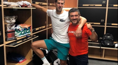 El fisioterapeuta argentino, pieza clave en la maquinaria de Novak Djokovic