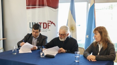 Municipio y UNTDF firman un convenio de prácticas profesionales de programas universitarios