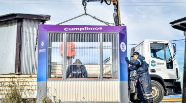 Mejorando la Movilidad Urbana: Nuevas garitas de colectivos para bienestar de los vecinos de Ushuaia
