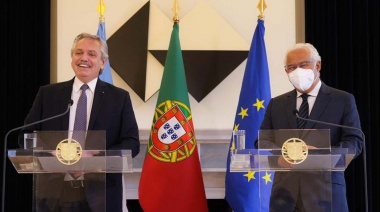 El Presidente recibió el apoyo de Portugal en las negociaciones con el FMI por la deuda