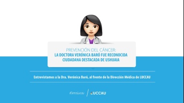 Dra. Baró fue reconocida Ciudadana Destacada de Ushuaia
