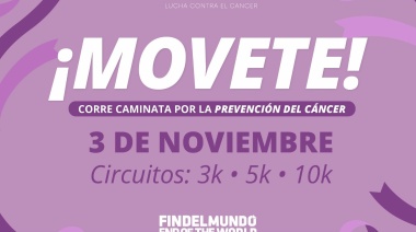 Corre-caminata LUCCAU “Todo lo recaudado será para elementos y maquinas que sirvan para la prevención del cáncer”