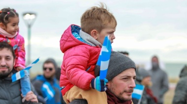 Miles de riograndenses fueron parte del desfile por los 40 años de Malvinas