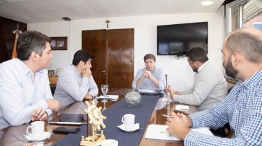 El gobernador y los tres intendentes se reunieron para coordinar trabajo conjunto