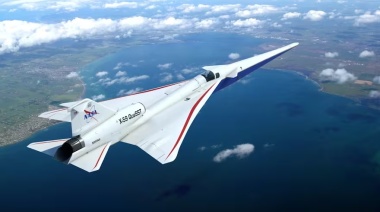 Así será el primer vuelo del avión supersónico de la NASA más rápido y silencioso del mundo