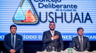 Inauguración del período de sesiones ordinarias del Concejo Deliberante de Ushuaia