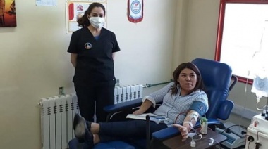 Primera donación de plasma en Río Grande, segunda en la provincia, de una paciente recuperada