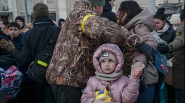 Según la ONU, más de tres millones de personas huyeron de la guerra en Ucrania