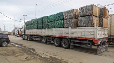 "Reciclá y viajá": Los envases pet recolectados dieron exportados para su reciclado