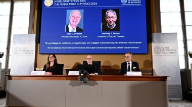El premio Nobel de Física 2024 fue otorgado al estadounidense John J. Hopfield y al británico Geoffrey E. Hinton