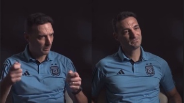 Scaloni emocionado hasta las lágrimas antes de la semifinal con Croacia: "Esta Selección juega para la gente"