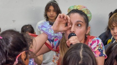 Más de 400 niñas y niños participaron de una jornada especial del programa "Hábito lector"