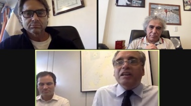 Reunión del legislador Sciurano con el Director Nacional de Política Exterior Antártica
